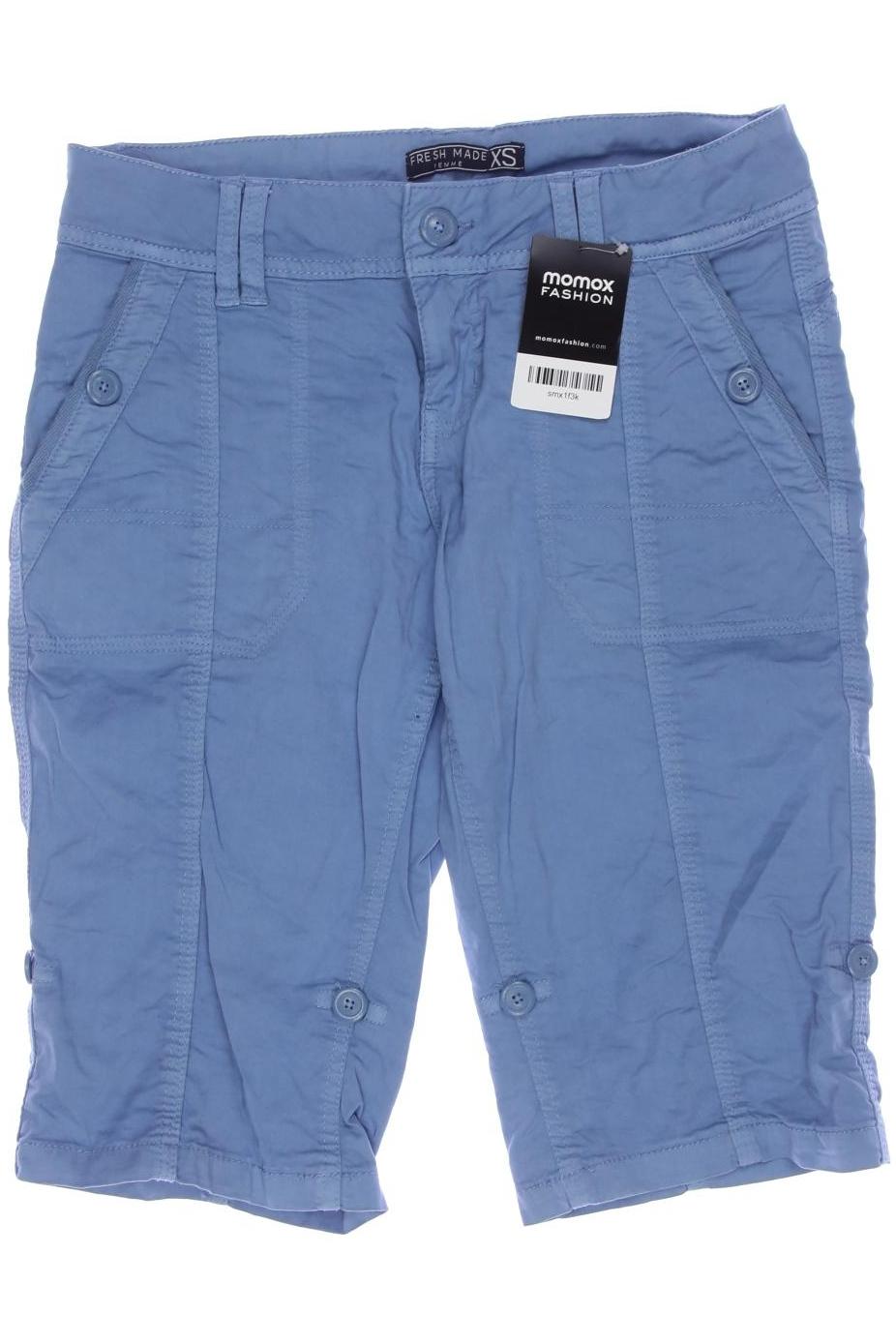 Fresh Made Damen Shorts Blau Gr. XS 4