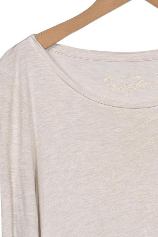 Frogbox Damen Langarmshirt Beige EU 36 3