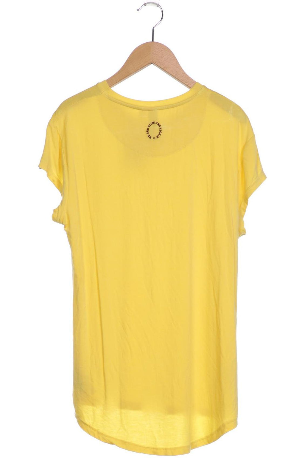 Frogbox Women T-Shirt Yellow Size S 5