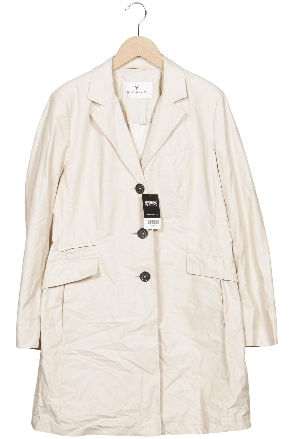 Fuchs Schmitt Women Coat Cream White EU 40 4