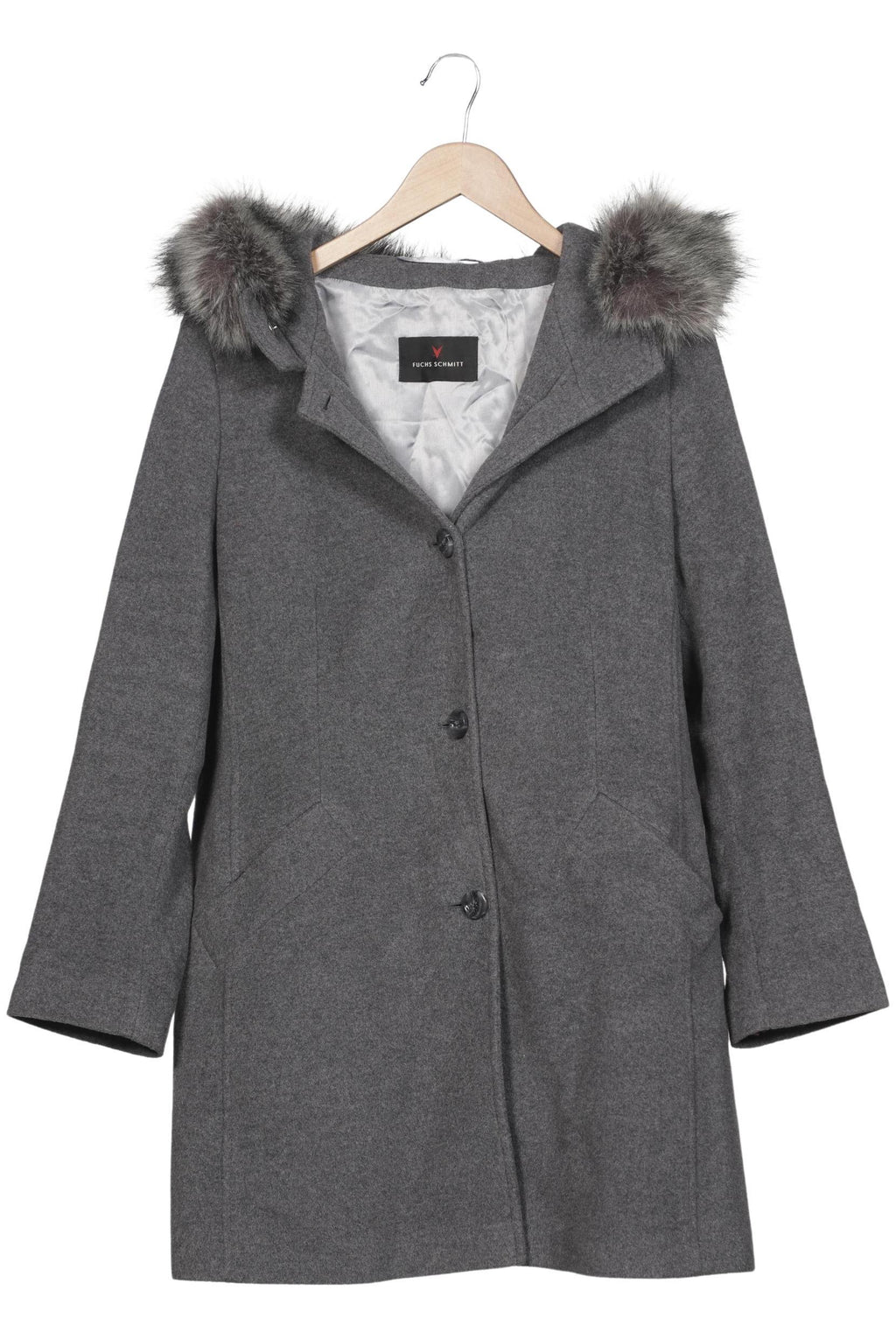 Fuchs Schmitt Women Coat Gray EU 44 2