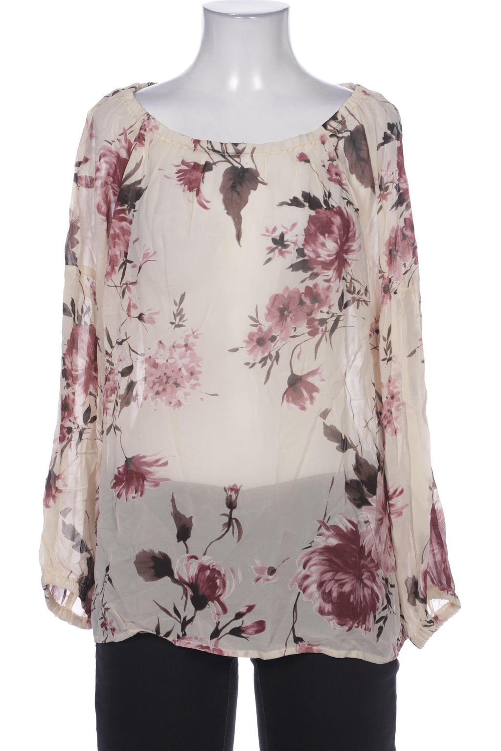 Funky Staff Women's Blouse Cream-White Size S Viscose 4