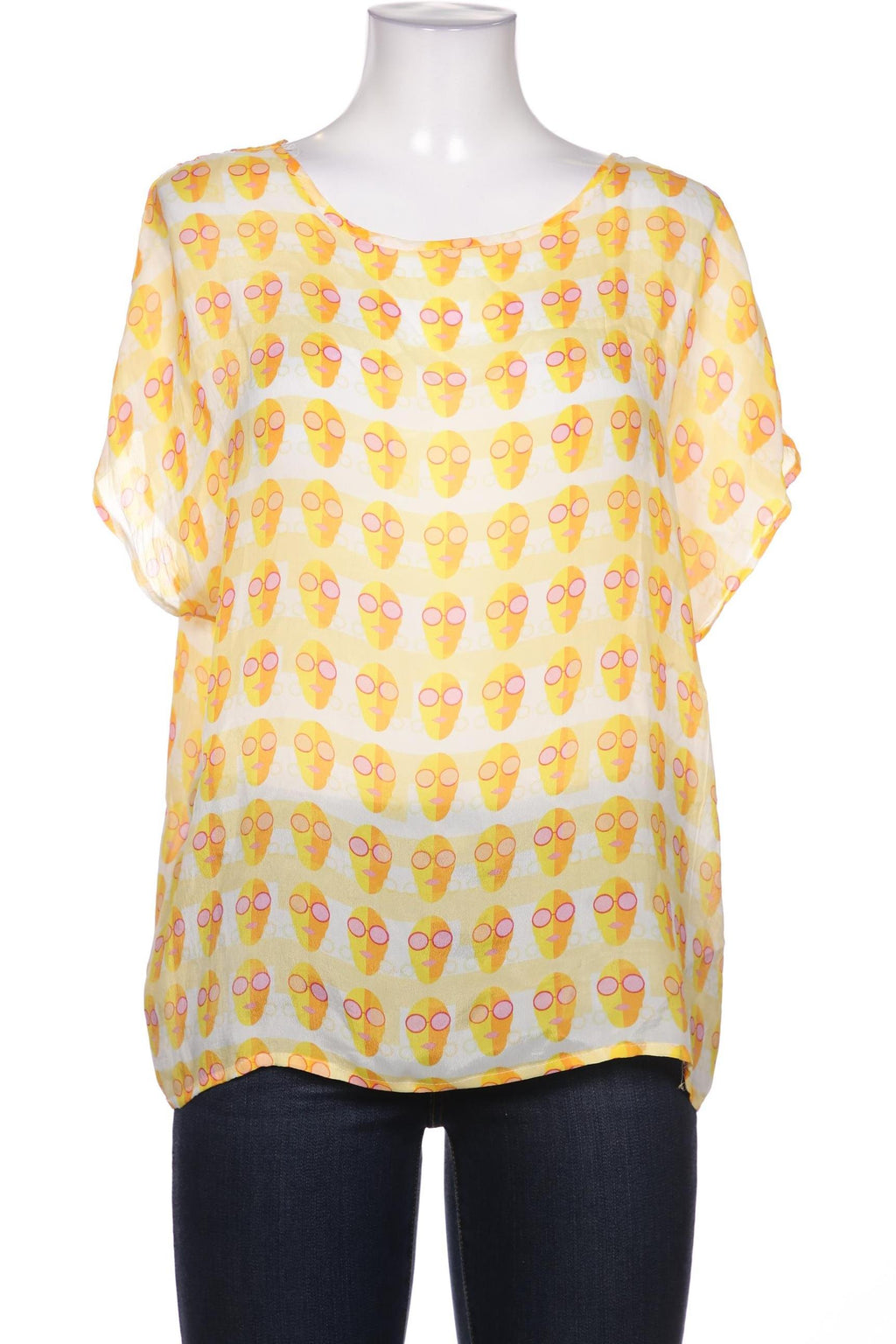Funky Staff Women's Blouse Yellow M 4