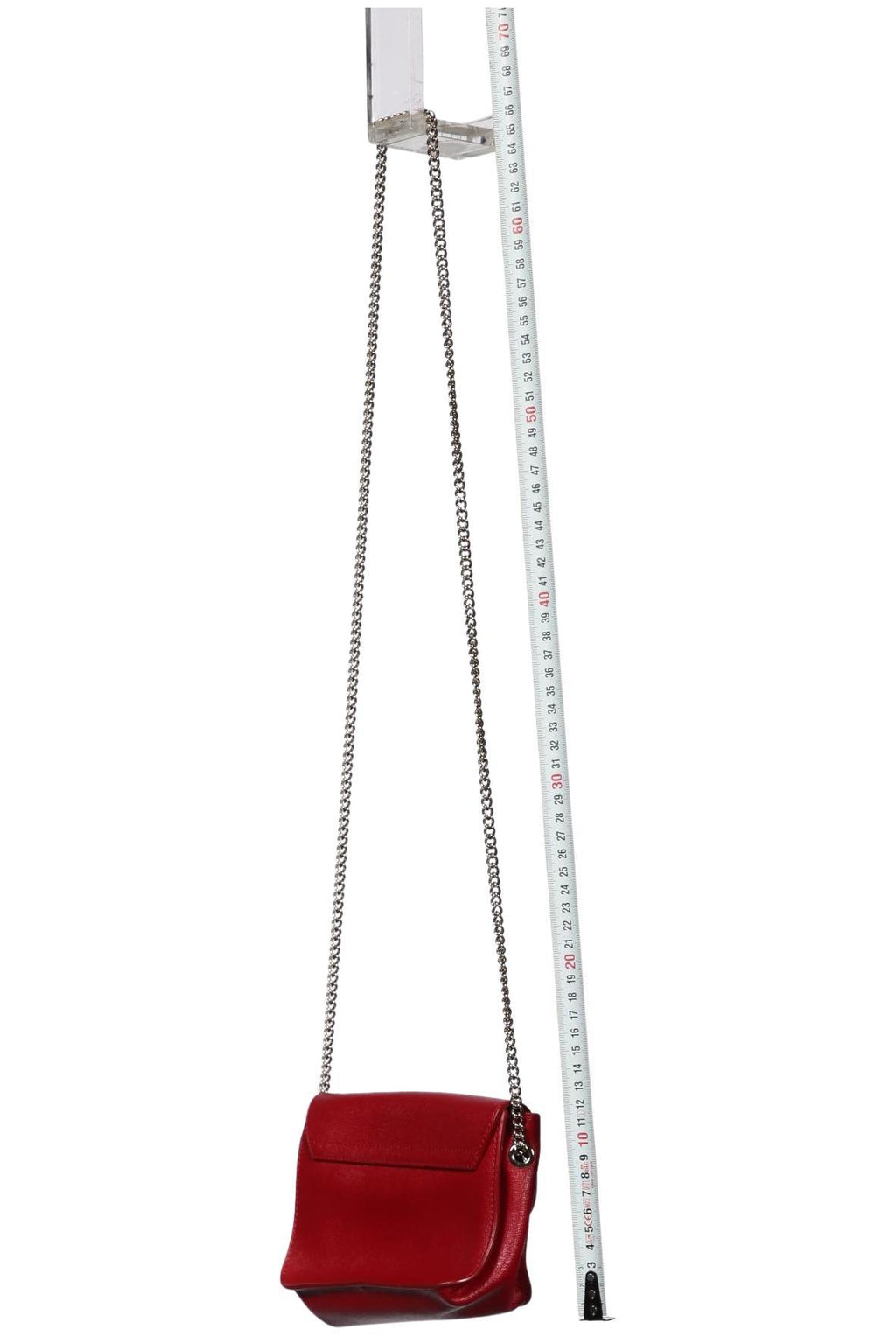 Furla Small Leather Handbag Red 8