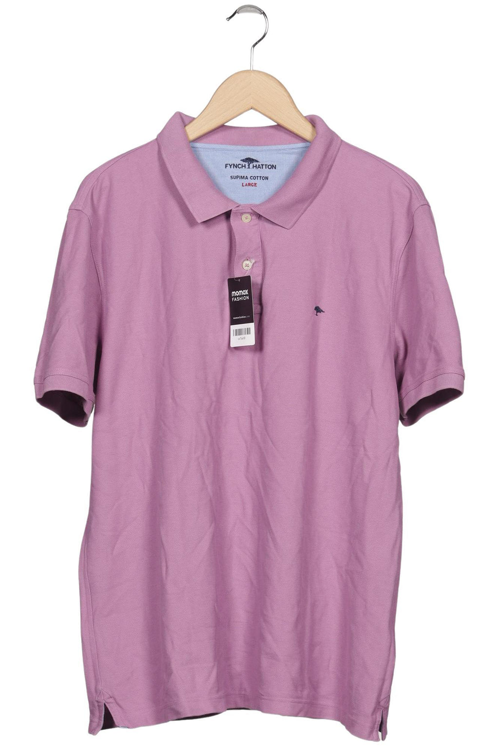 Fynch Hatton Herren Poloshirt, Pink, Gr. L 4