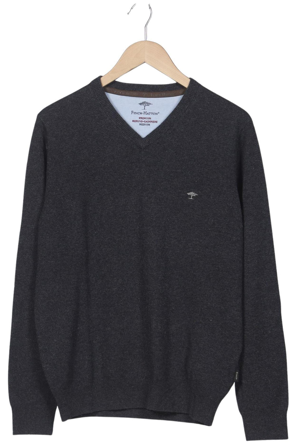 Fynch Hatton Herren Pullover Grau M 2