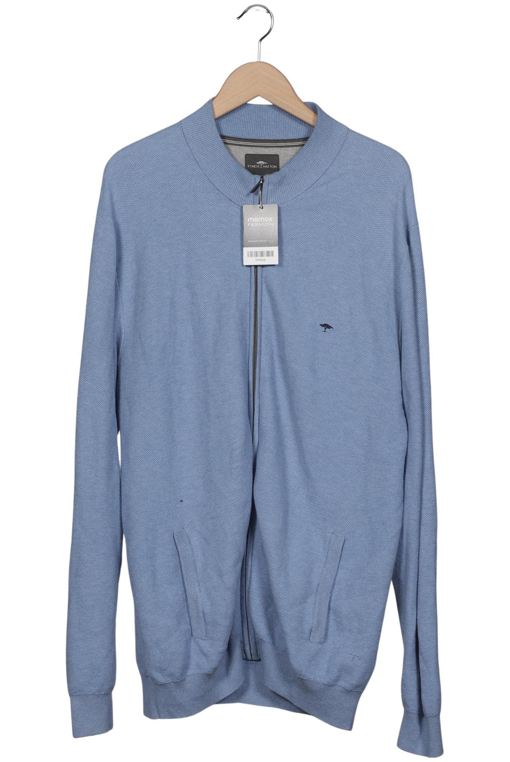Fynch Hatton Knit Cardigan Light Blue XXL 3