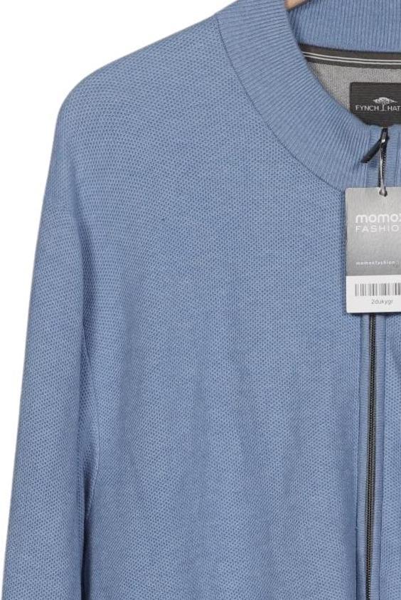 Fynch Hatton Knit Cardigan Light Blue XXL 5