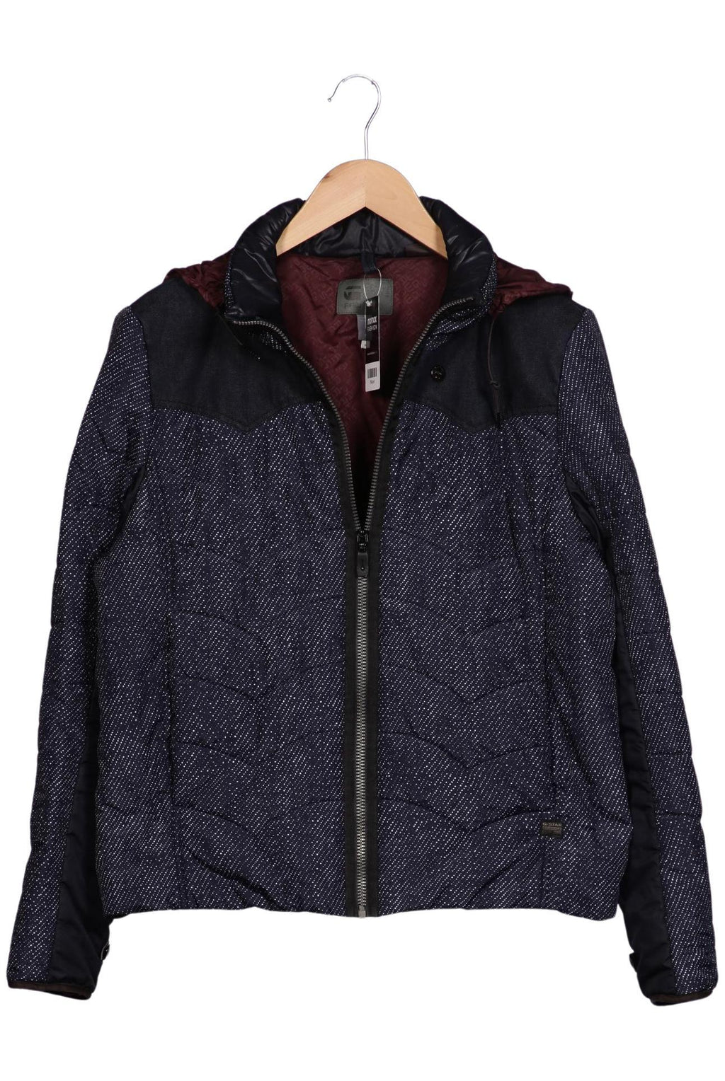 G Star RAW Women Jacket Navy Blue XL 2