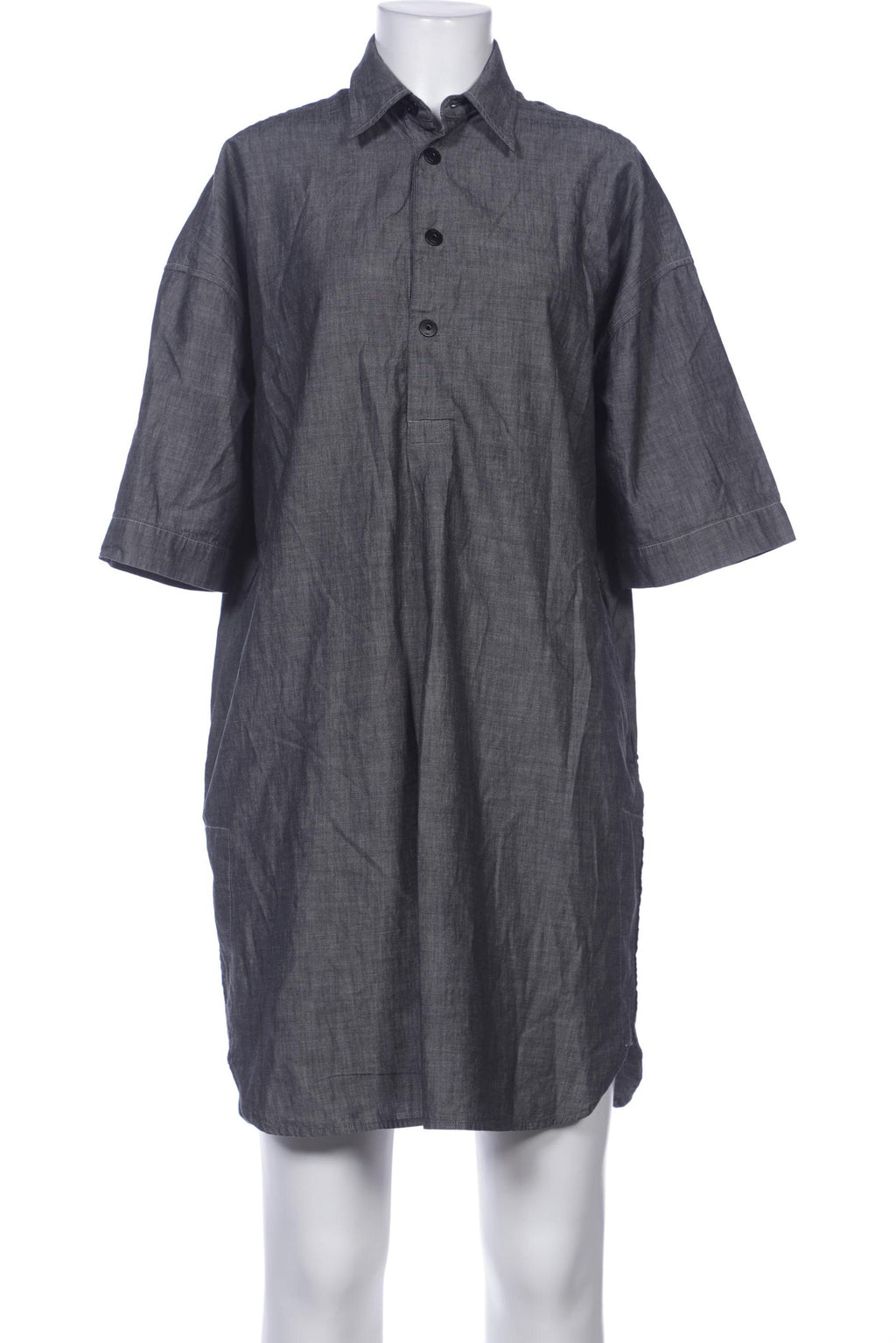 G Star RAW Damen Kleid Grau XS Baumwolle 8