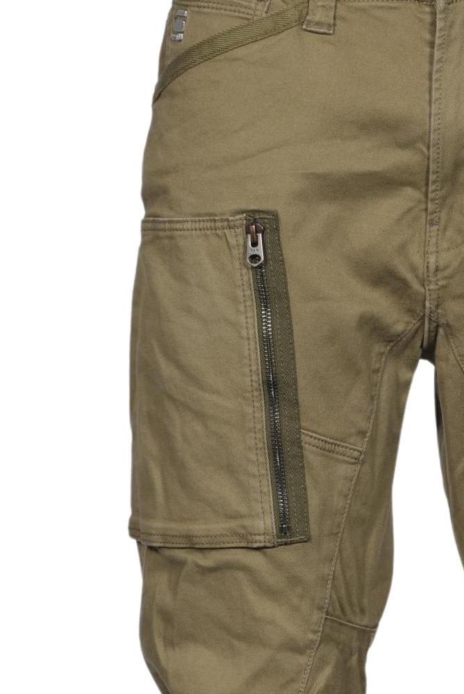G Star RAW Herren Stoffhose Grün W32 4