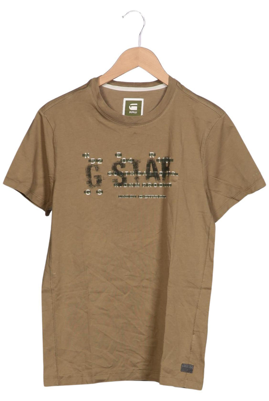 G Star RAW Herren T-Shirt, Braun, Gr. M 6