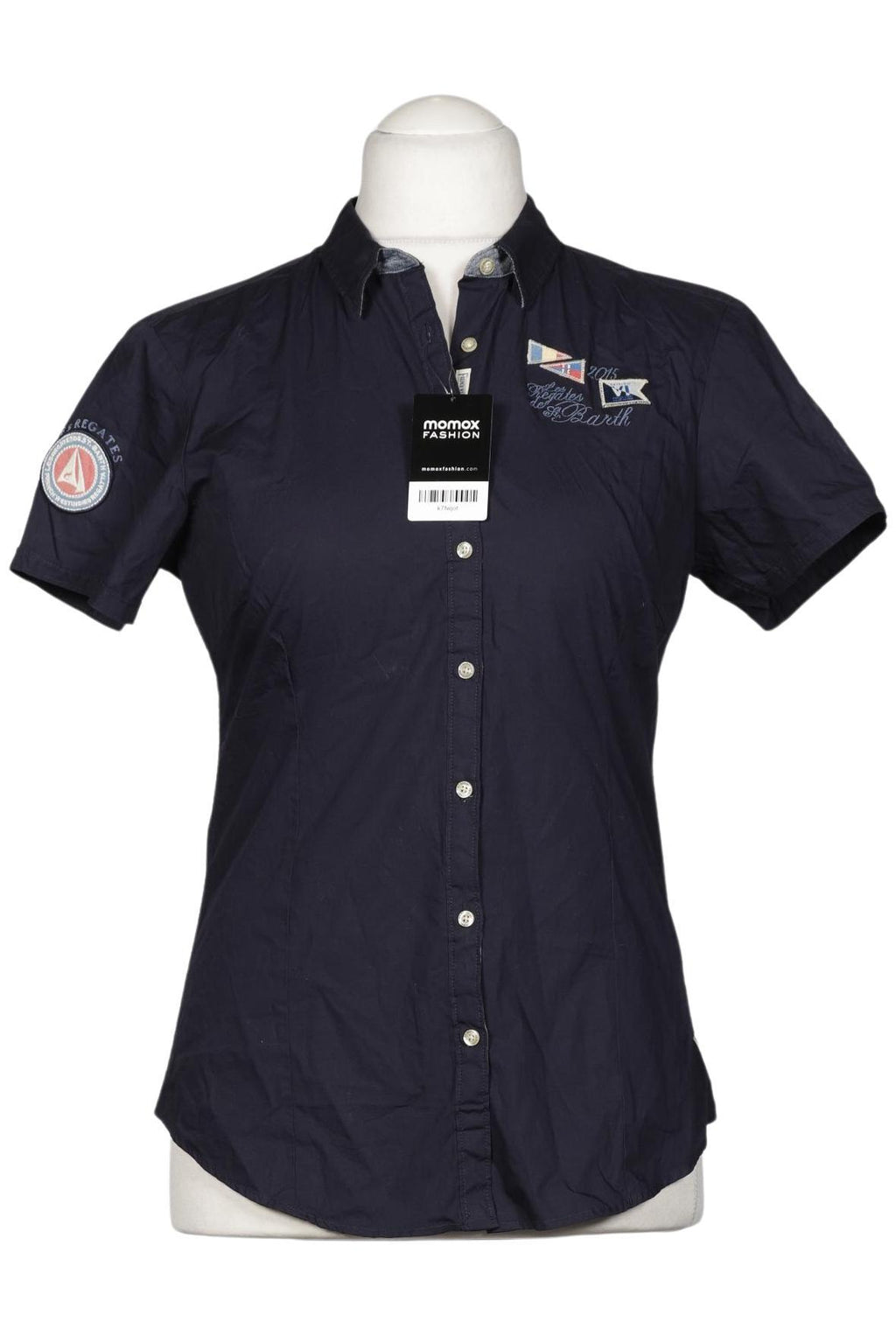 Gaastra Damen Bluse Marineblau M Baumwolle 5