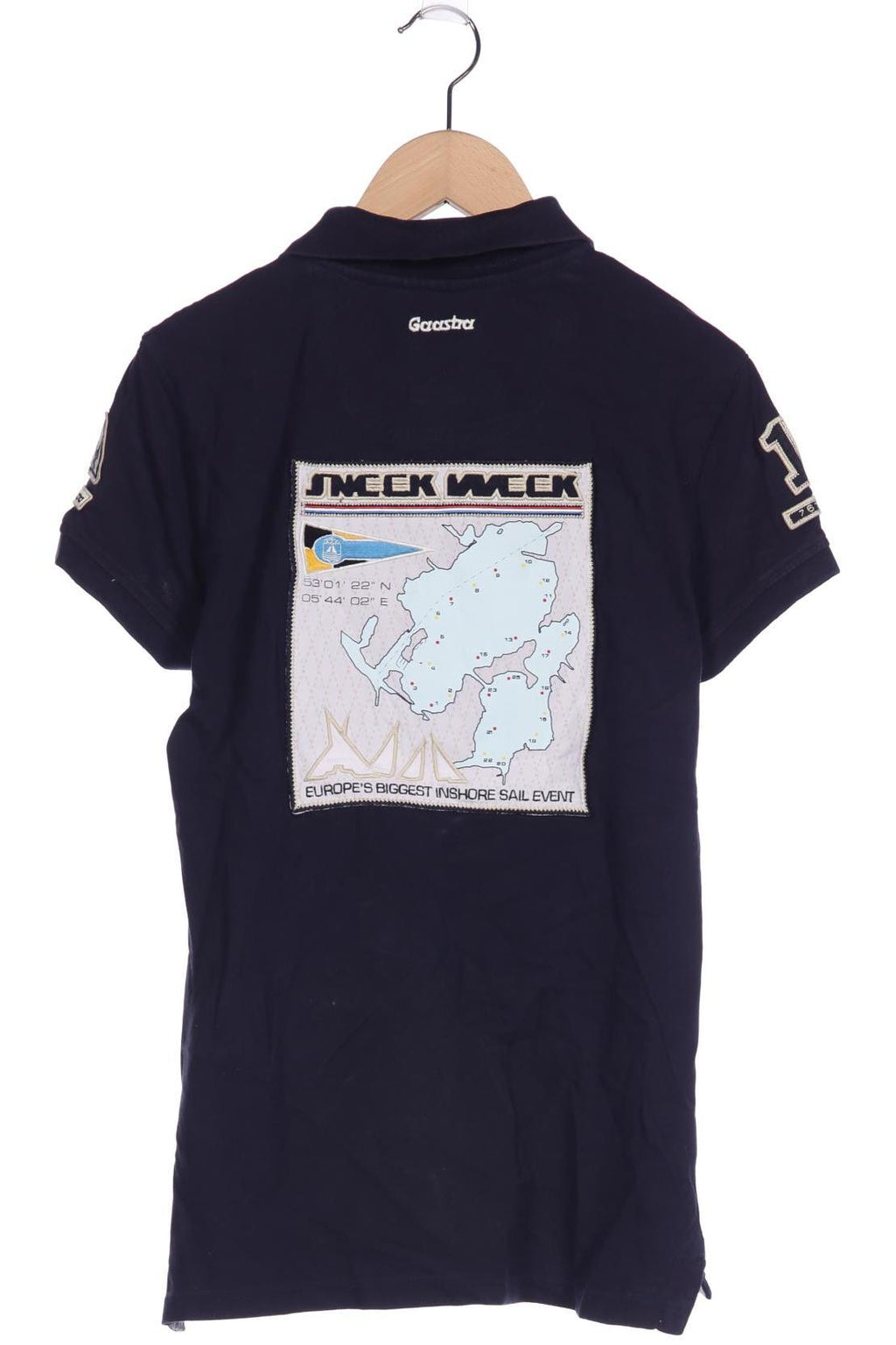 Gaastra Women's Polo Shirt Navy Size L 3