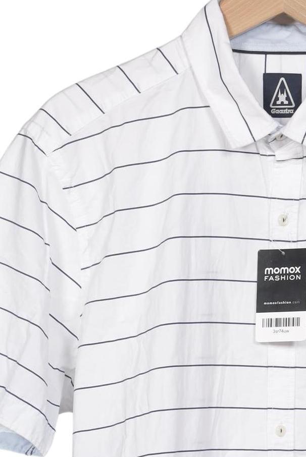 Gaastra Herren Hemd Weiß XXL Baumwolle 4