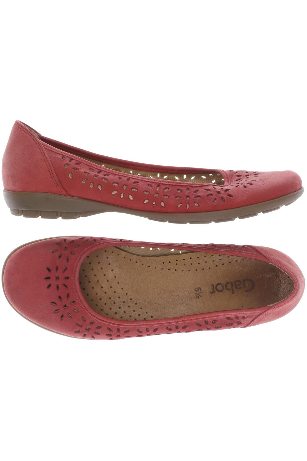 Gabor Women's Ballerina Red EU 38.5 3