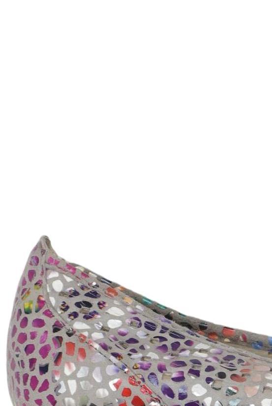 Gabor Ballerina Silver EU 39 Leather 6