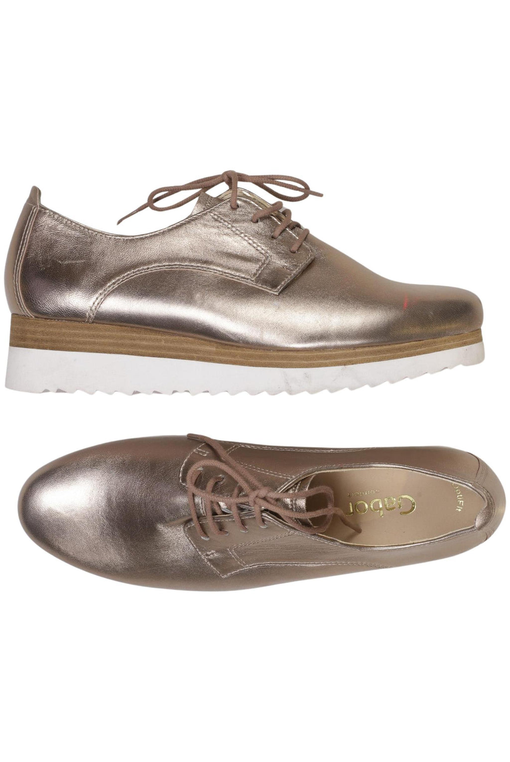 Gabor Women's Half Shoe Gold EU 40 Leather 2