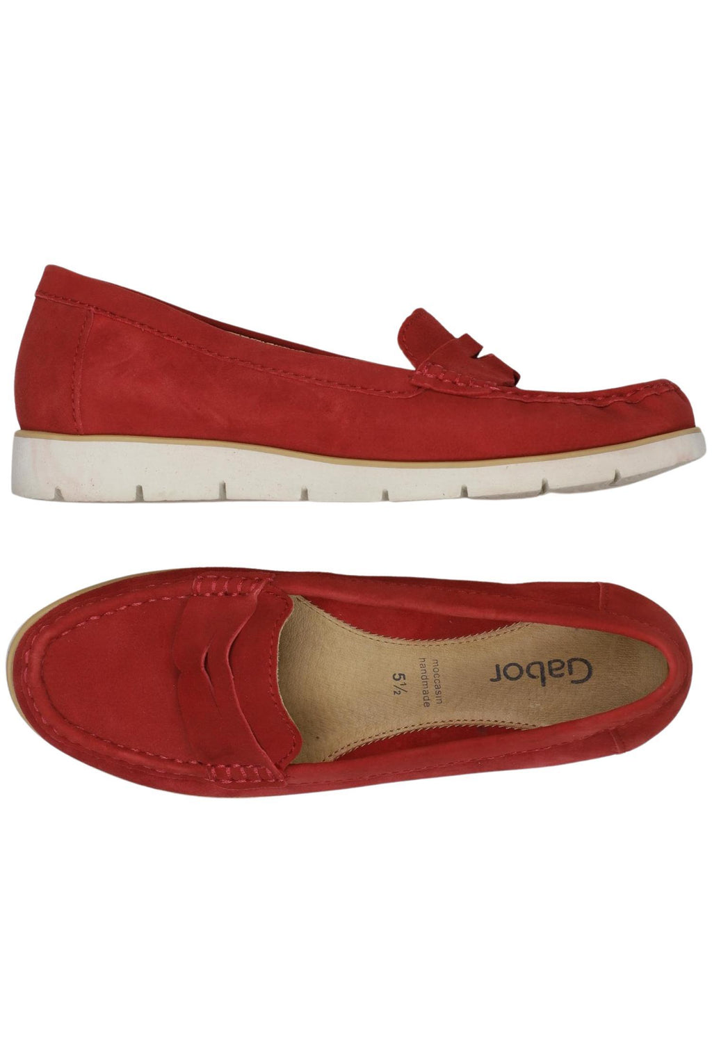 Gabor Women's Half-Shoe Red EU 38.5 Leather 5