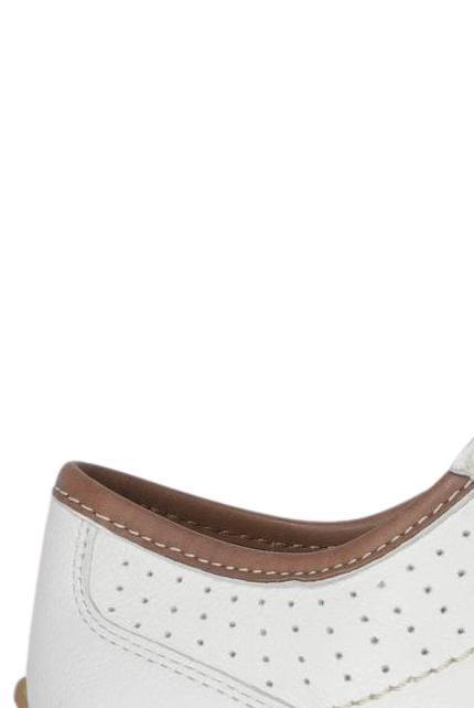 Gabor Women's Half Shoe White EU 35 Leather 4
