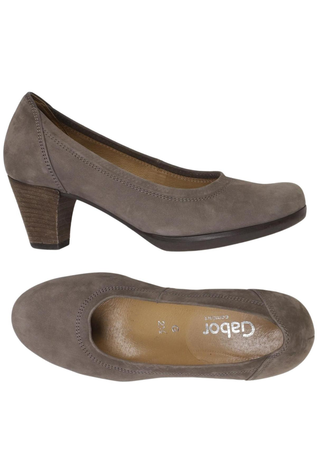 Gabor Damen Pumps Grau EU 35 Leder 5