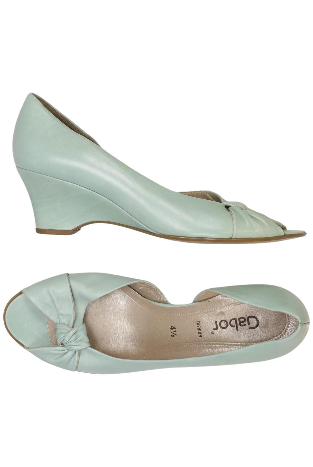 Gabor Women's Pumps Light Green EU 37.5 Leather 2