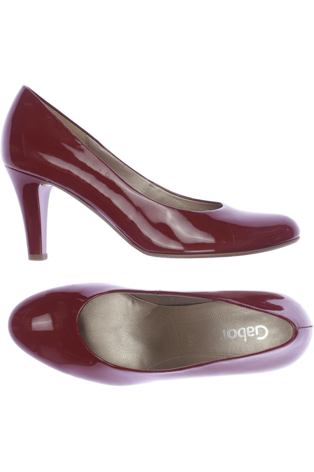 Gabor Women's Pumps Red EU 38.5 Synthetic Leather 8
