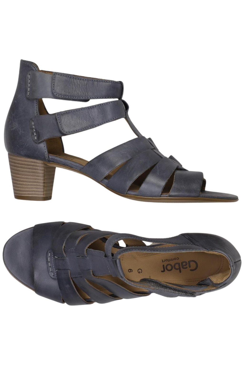 Gabor Women's Sandals Blue EU 39 Leather 3