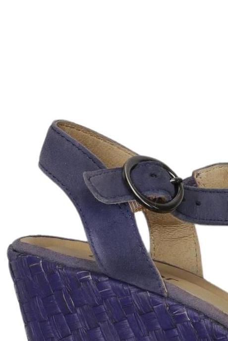 Gabor Women's Sandals Blue EU 38 Leather 3