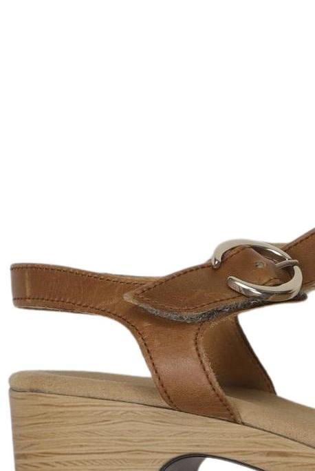 Gabor Women's Sandals Brown EU 40 Leather 3