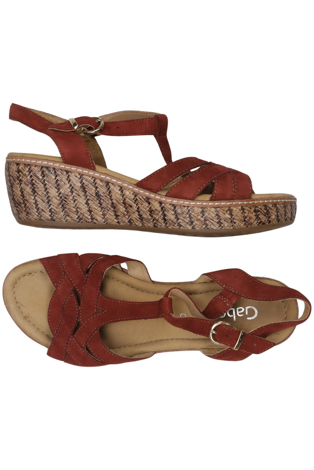 Gabor Women's Sandals Red EU 40.5 Leather 6