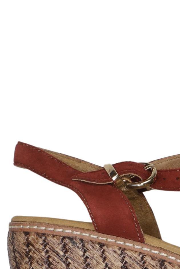 Gabor Women's Sandals Red EU 40.5 Leather 7
