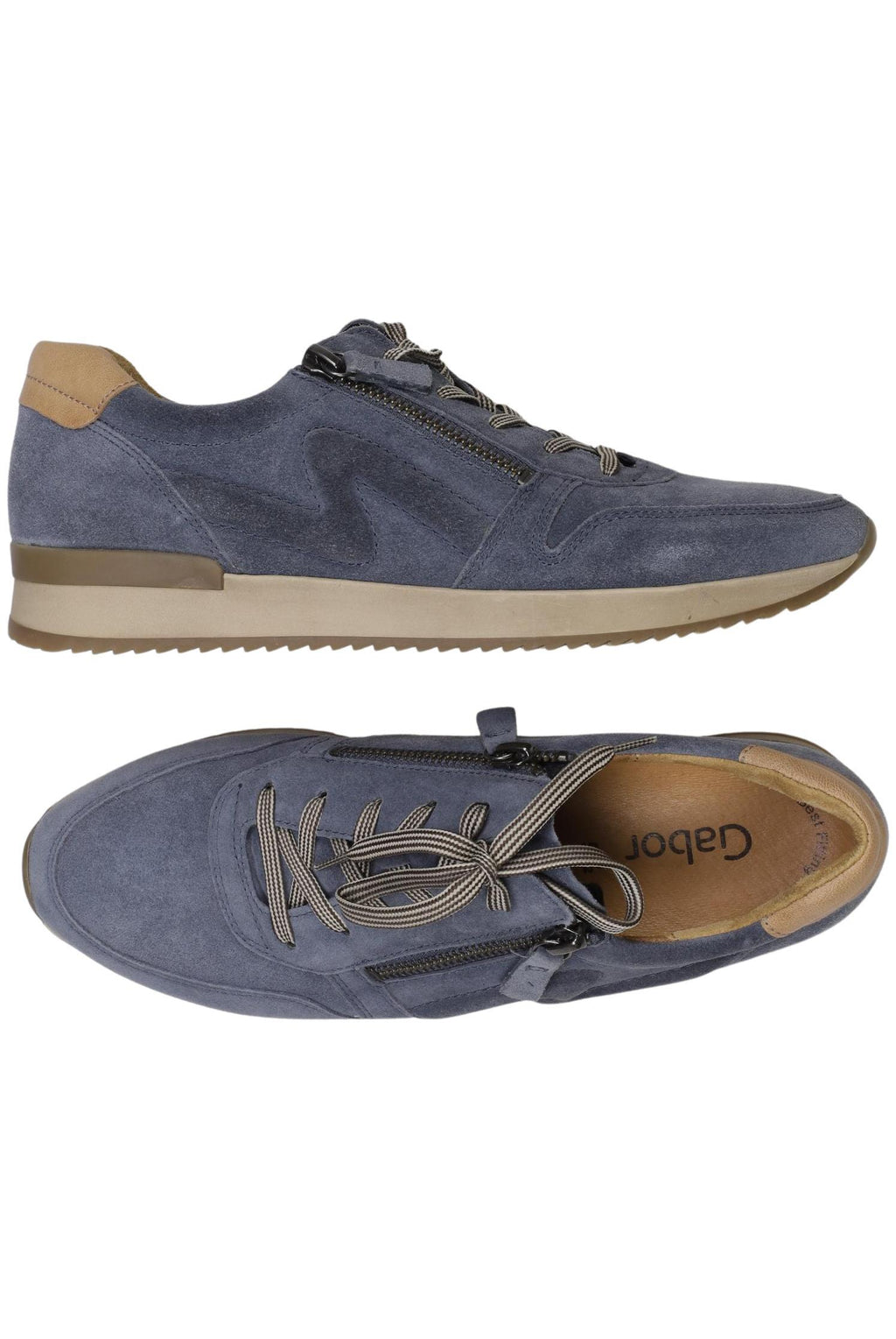 Gabor Women's Sneaker Blue EU 38.5 Leather 4