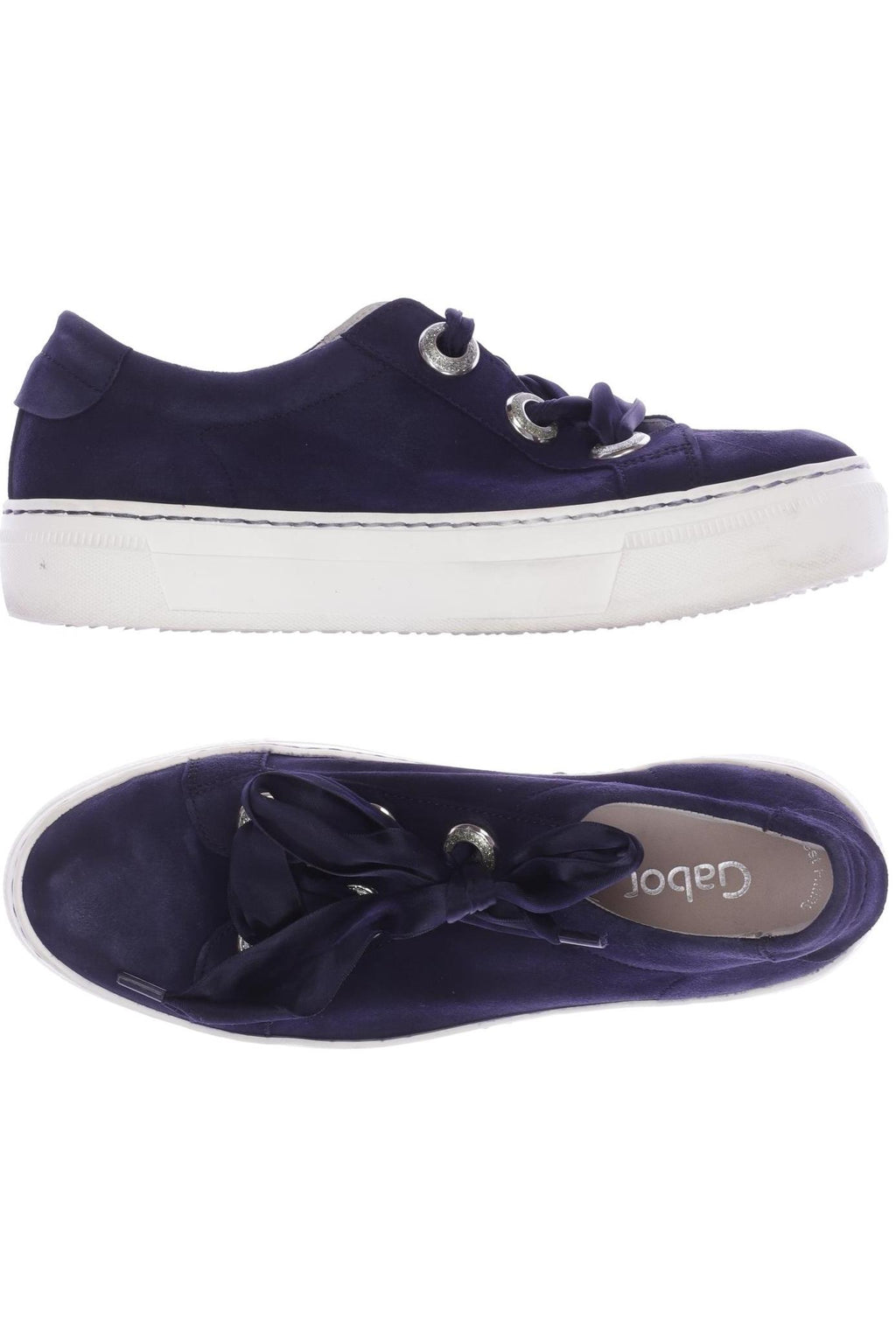 Gabor Women's Sneaker Navy Blue EU 38.5 Leather 7