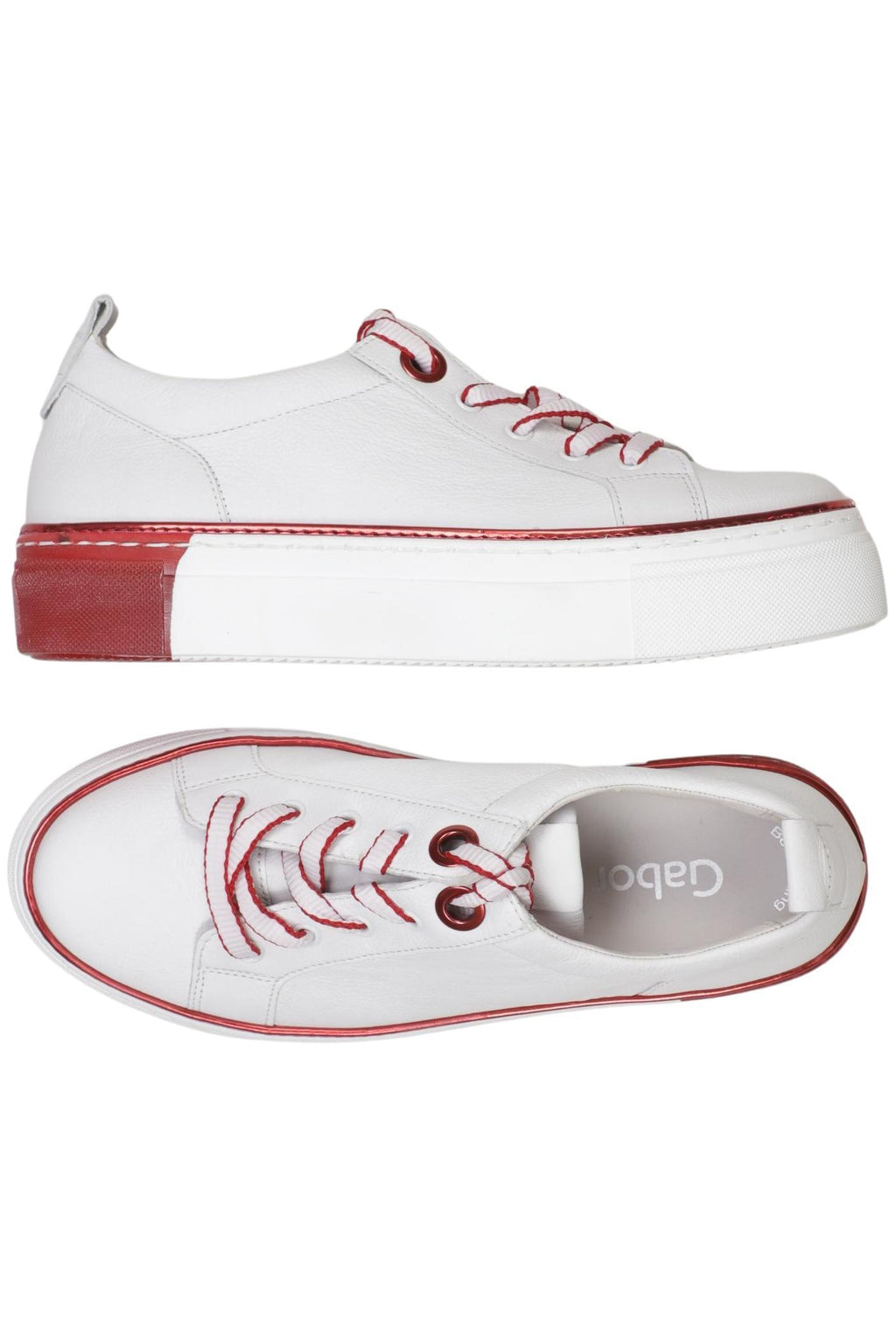 Gabor Women's Sneaker White EU 37 Leather 7
