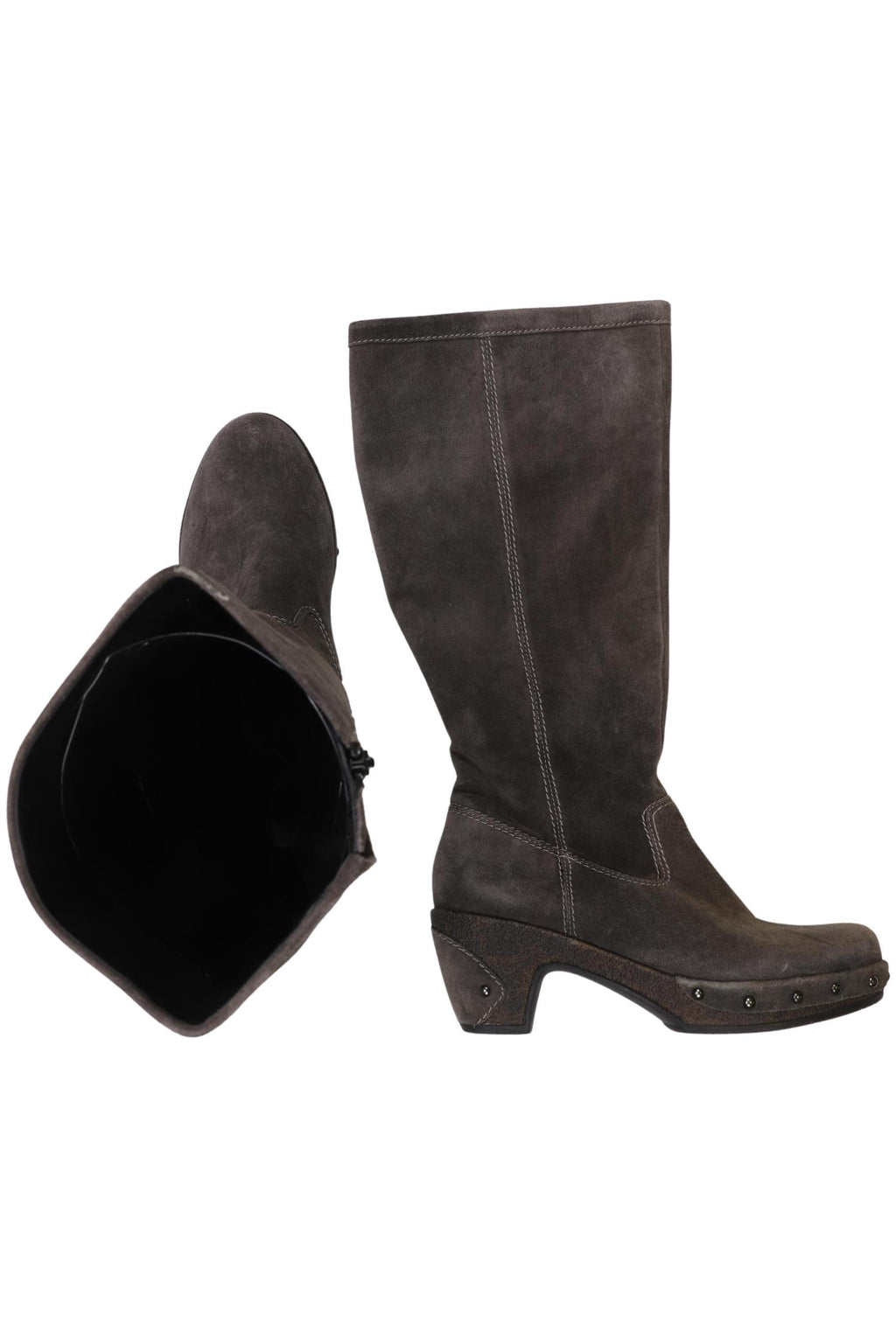 Gabor Damen Stiefel Grau EU 39 Leder 7