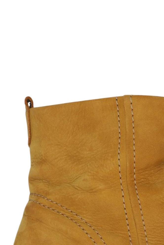 Gabor Women's Ankle Boot Yellow Leather EU 40.5 4