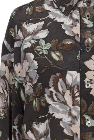Ganni Women's Blouse Multicolor Size S Silk 6