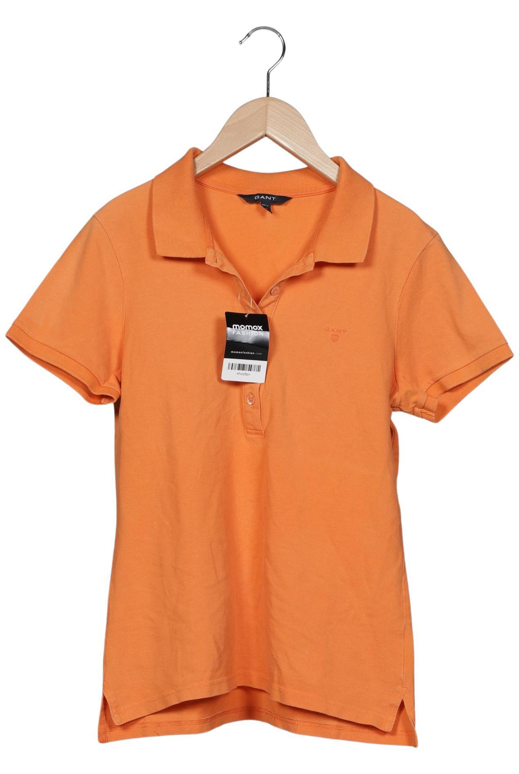 Gant Damen Poloshirt Orange L Baumwolle 5