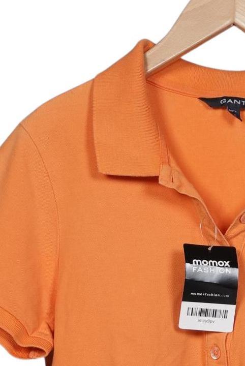 Gant Damen Poloshirt Orange L Baumwolle 6