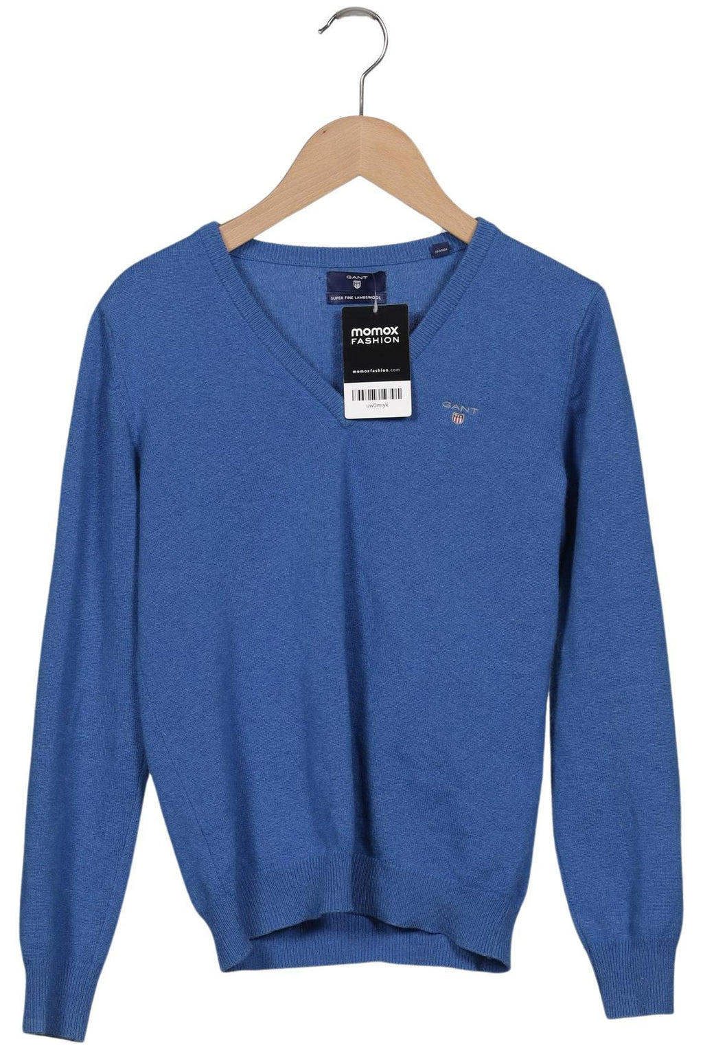 Gant Women's Pullover Blue XS Virgin Wool 2