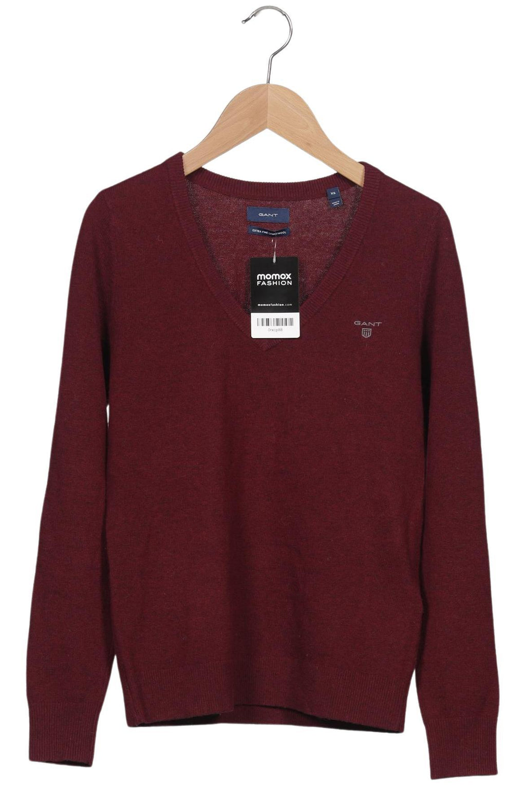 Gant Women's Sweater Bordeaux XS Wool 2