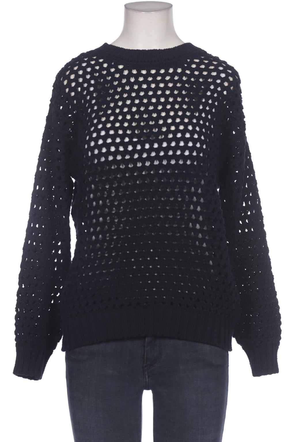 Pull Femme Gant Bleu Marine Taille XS 4