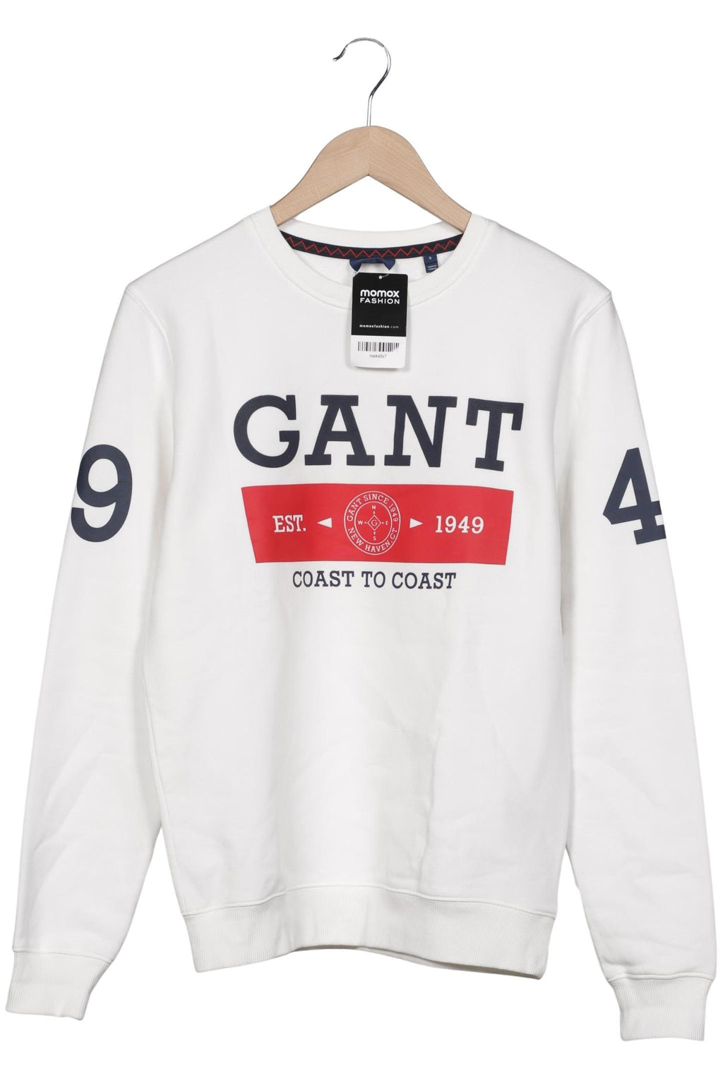 Gant Damen Pullover Weiß Gr. S 6