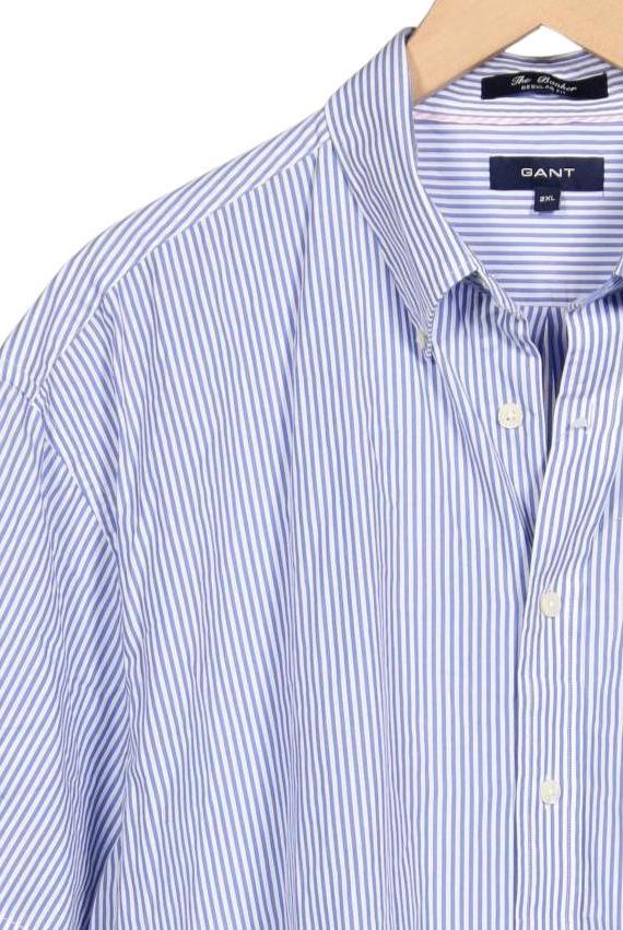 Gant Men Shirt Light Blue XXL Cotton 5