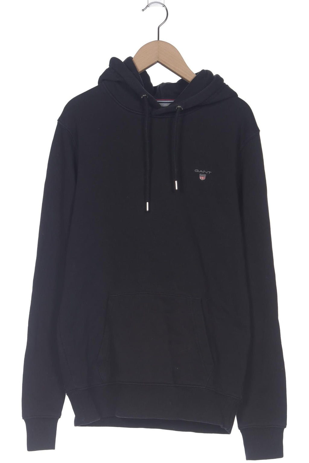 Gant Herren Kapuzenpullover Schwarz Größe S 4