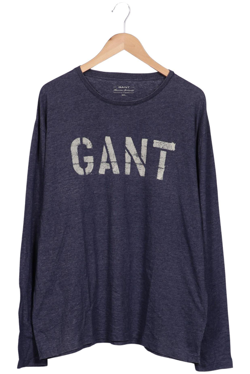 Gant Men Long Sleeve Shirt Navy Xxl 2