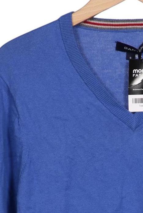 Gant Men's Sweater Blue Size S Cotton Wool 4