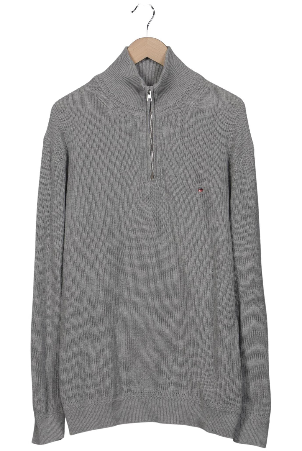 Gant Herren Pullover Gray Cotton/Wool XXL 5