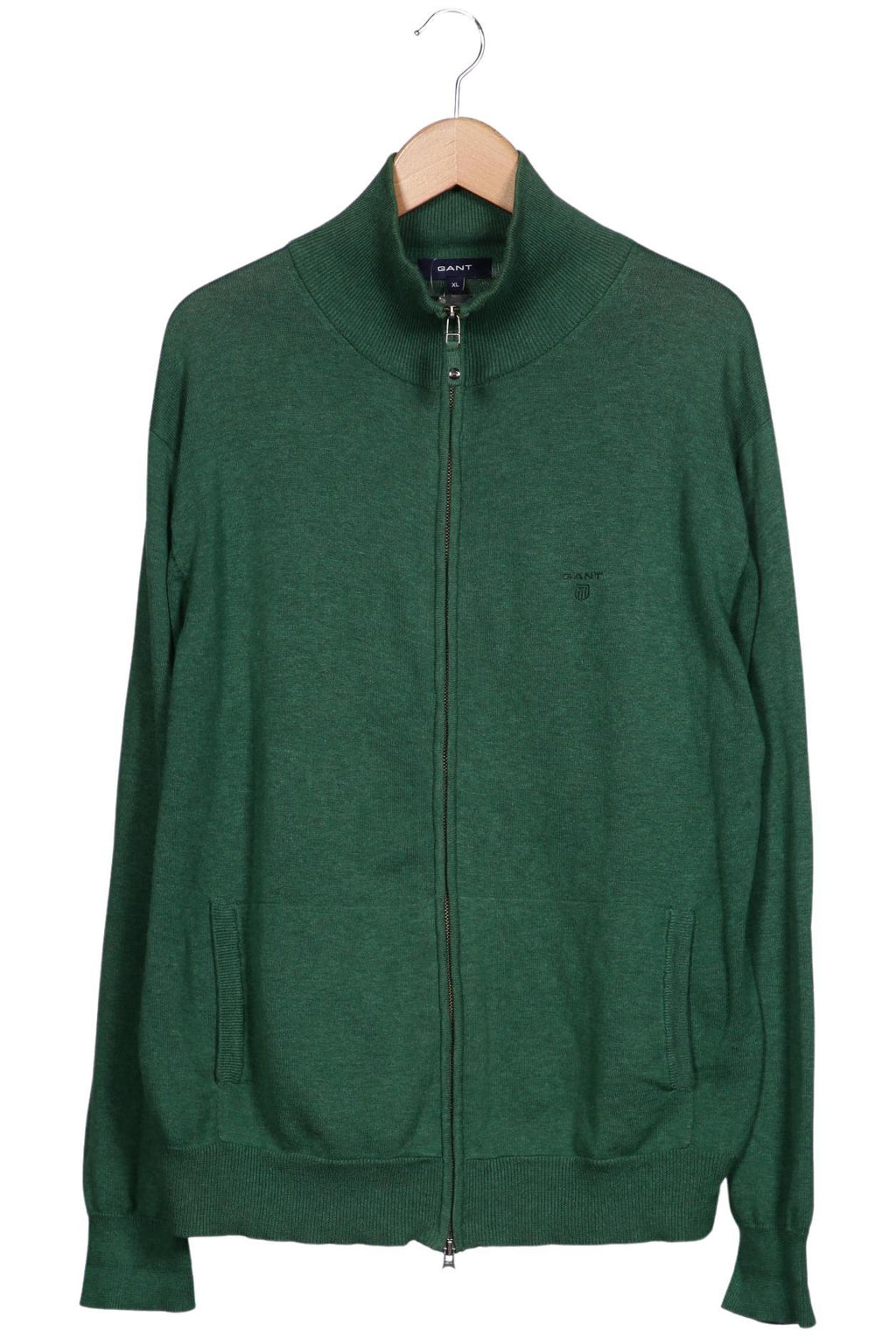 Gant Cardigan Green Cotton Size XL 2